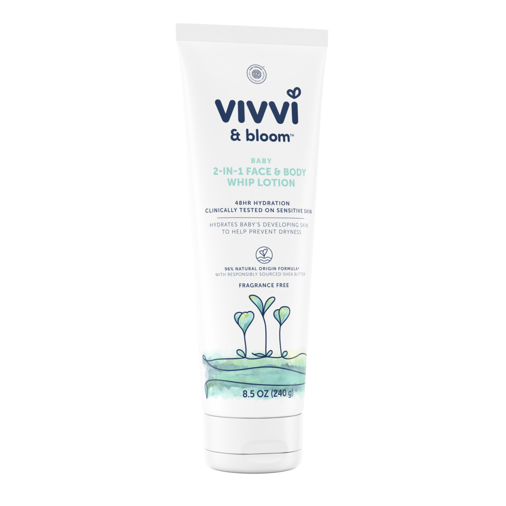 2-in-1 Fragrance Free Face and Body Whip Lotion